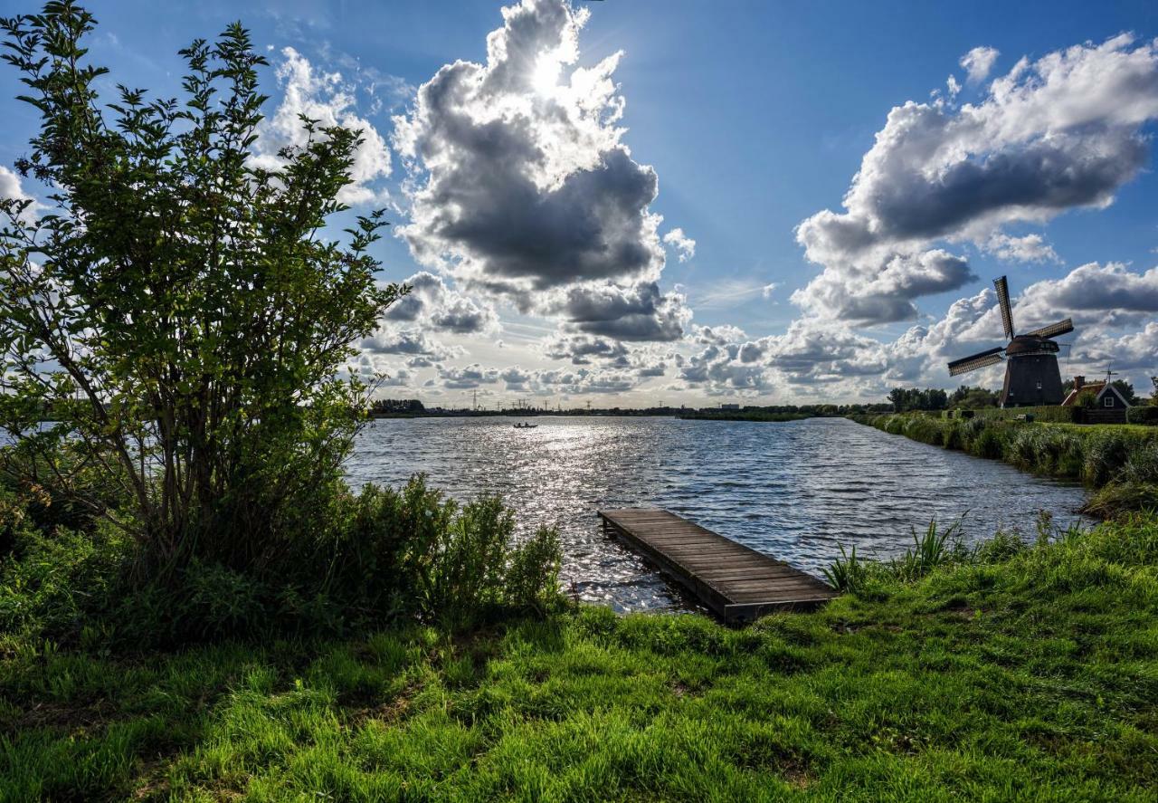 Het Dobbertje, Charmant Houten Huisje Sint Maartensvlotbrug Esterno foto
